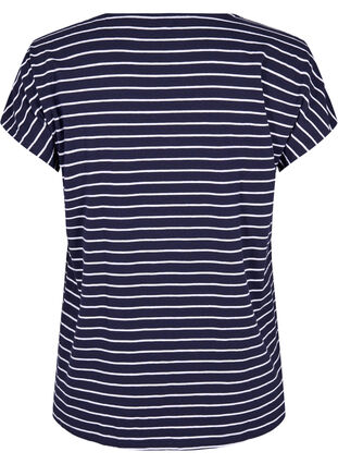Bawelniana koszulka w paski, Night Sky W. Stripe, Packshot image number 1