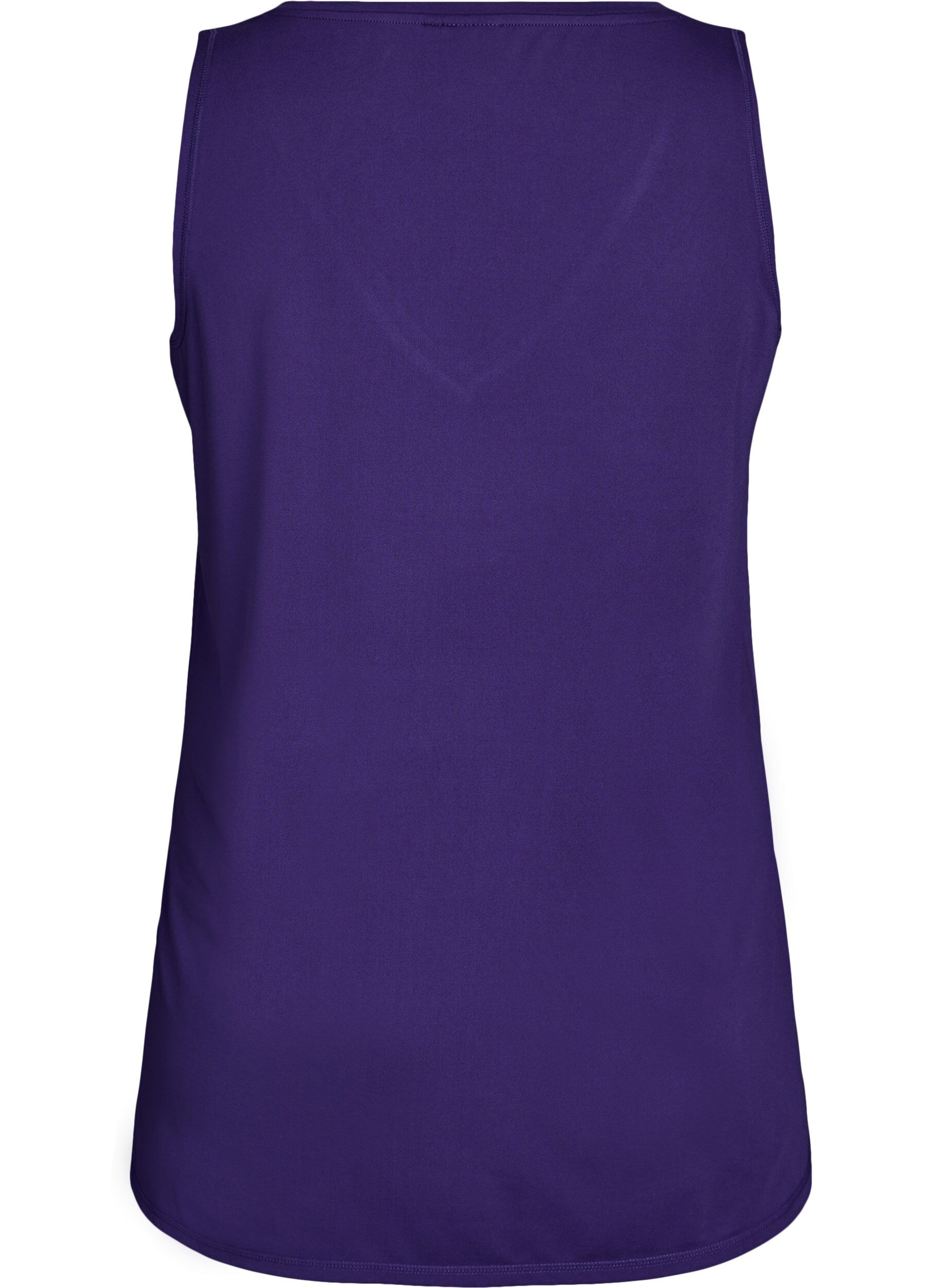 Zizzi Sportowy top z dekoltem w szpic, Purple, Packshot image number 1