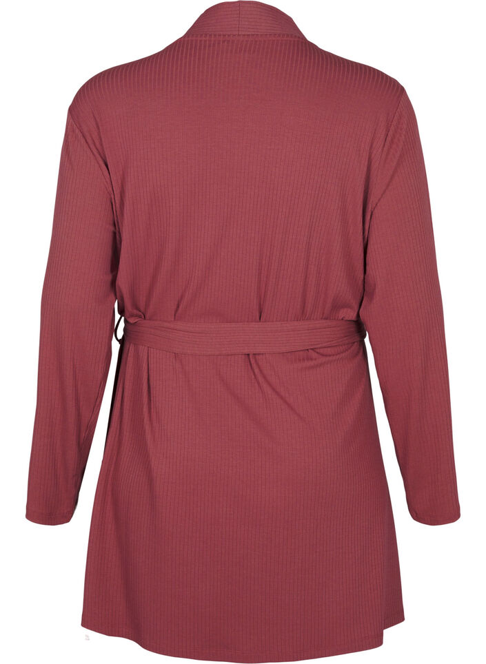 Szlafrok z paskiem, Rose Brown, Packshot image number 1