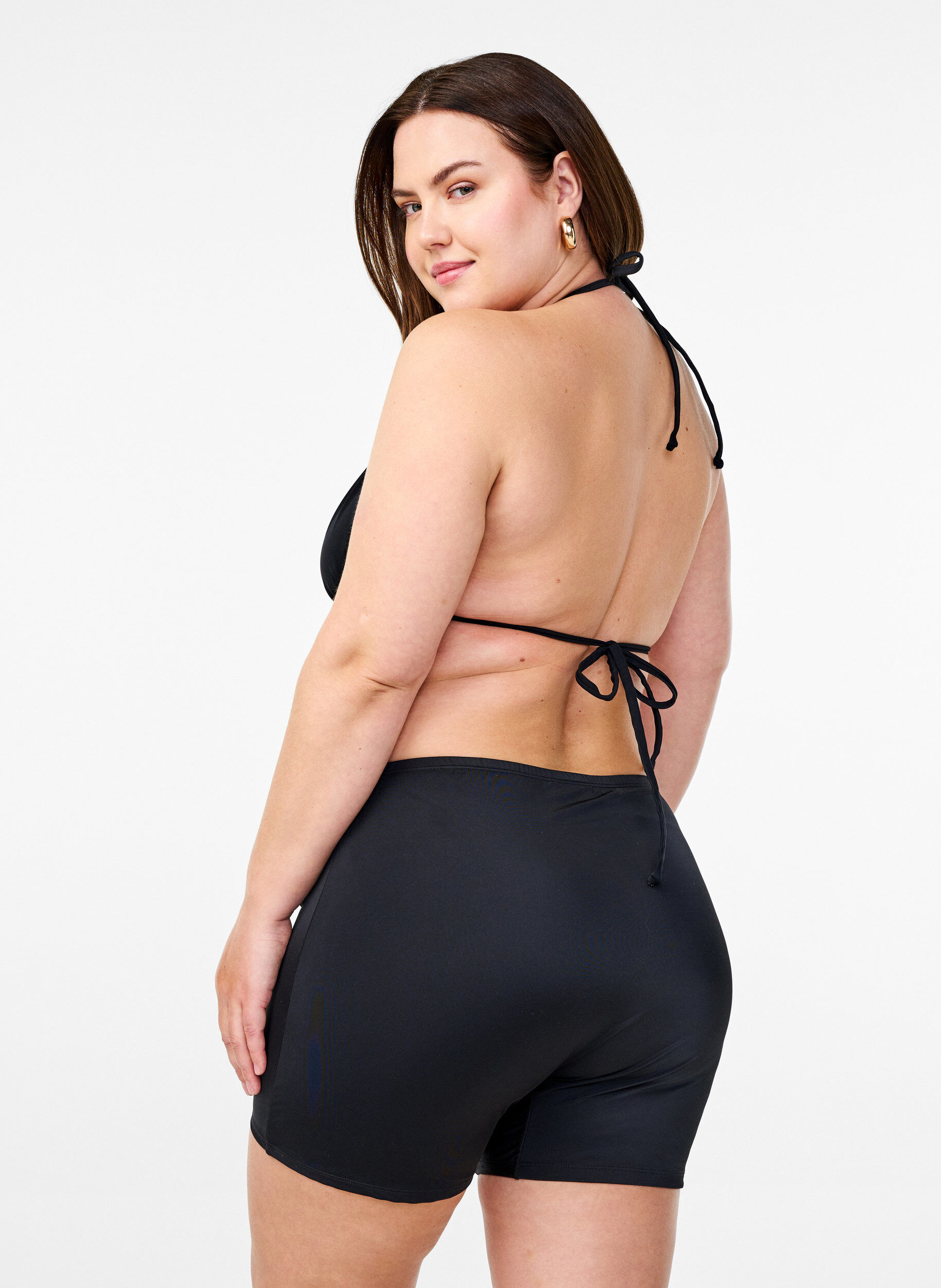 Zizzi Szorty od bikini, Czarne, Model image number 1