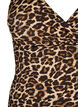 Strój kapielowy ze skrzyzowanymi plecami i wyjmowanymi wkladkami, Leopard Print, Packshot image number 2