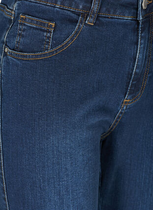  Jeansy typu bootcut Ellen z wysokim stanem, Dark Blue, Packshot image number 2