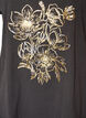 Bawelniany T-shirt z nadrukiem ze zlotej folii, Ciemnoszary, Packshot image number 2