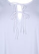 Tunika z wiskozy z wiazaniami, Bright White, Packshot image number 2