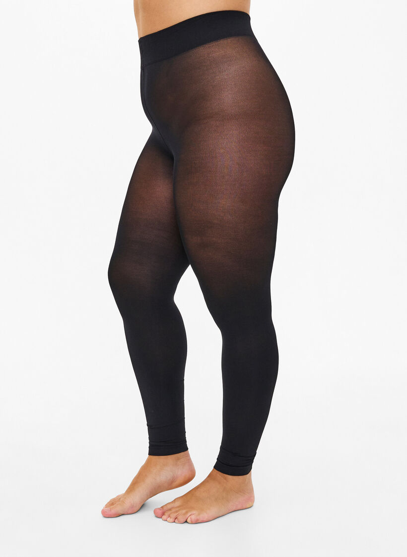 Legginsy 80 den, Czarne, Model image number 0