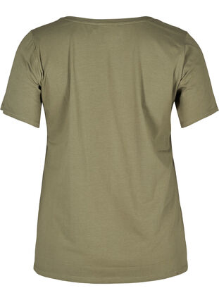 Koszulka typu basic, Deep Lichen Green, Packshot image number 1
