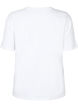 T-shirt z bawelny organicznej, White, Packshot image number 1