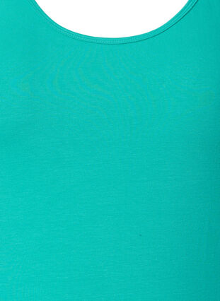 Podstawowa bawelniana koszulka, Aqua Green, Packshot image number 2