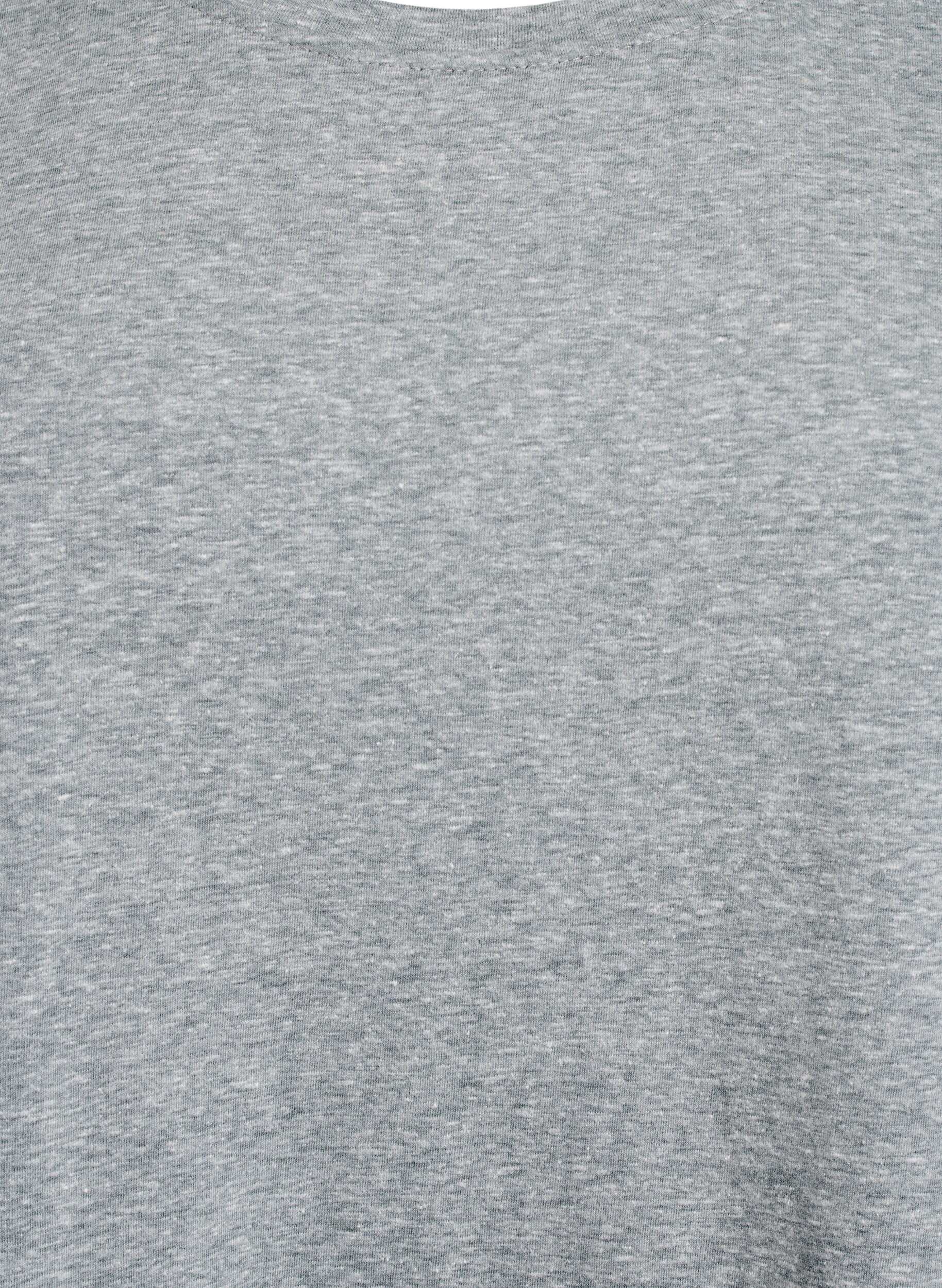 Zizzi Melanzowa koszulka z kr&oacute;tkim rekawem, Zielony, Packshot image number 2