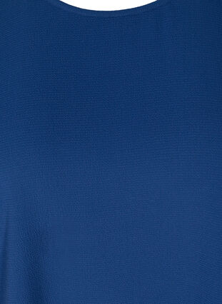 Bluzka z krótkim rekawem i okraglym dekoltem, Twilight Blue, Packshot image number 2
