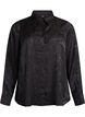Koszula z wzorem paisley w tonacji ton w ton, Czarne, Packshot image number 0