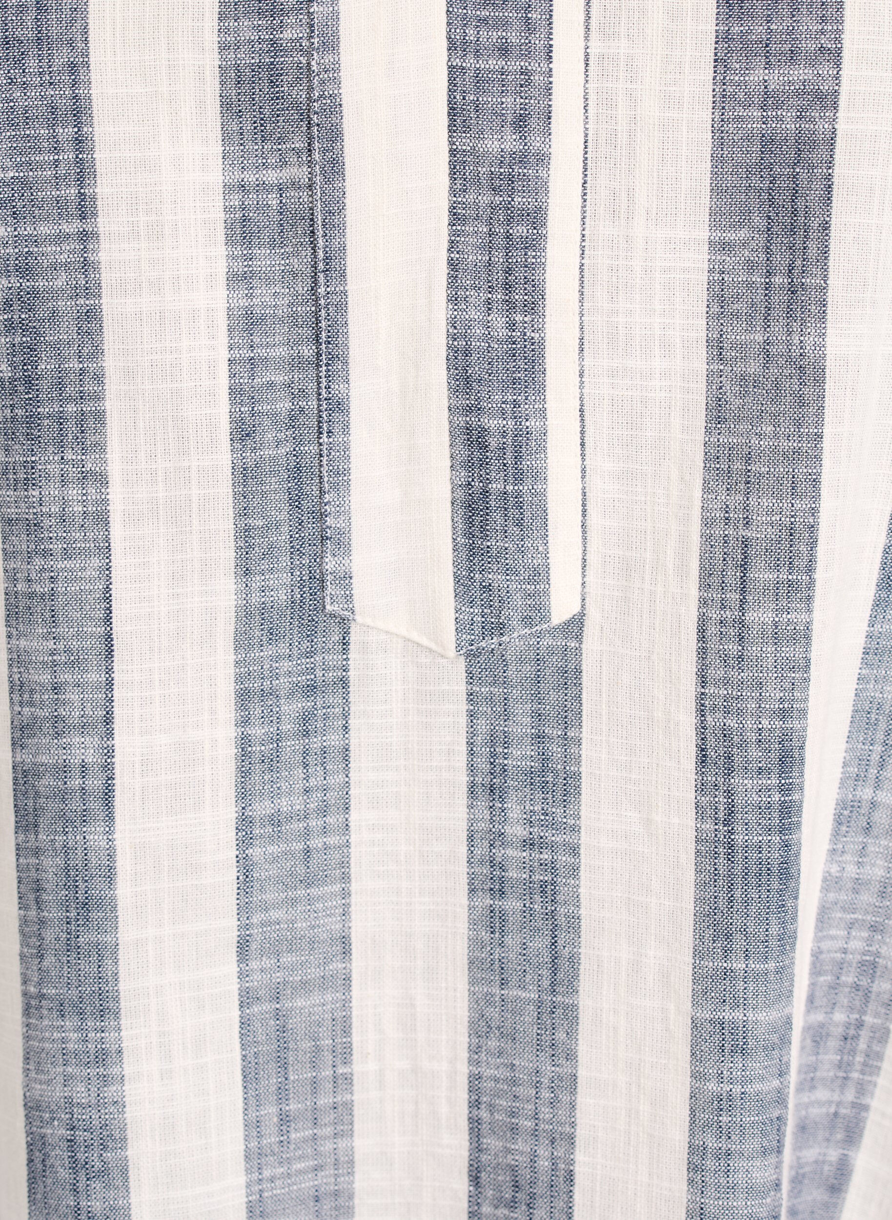 Zizzi Bawelniana tunika z dekoltem w ksztalcie litery V, Beżowy, Packshot image number 2