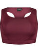 Biustonosz sportowy z tylem typu racerback, Czerwony, Packshot image number 0
