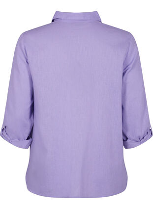Koszula zapinana na guziki, Lavender, Packshot image number 1