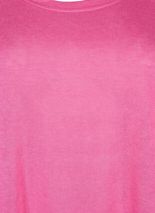 Bluzka z rekawem 3/4, Shocking Pink, Packshot image number 2