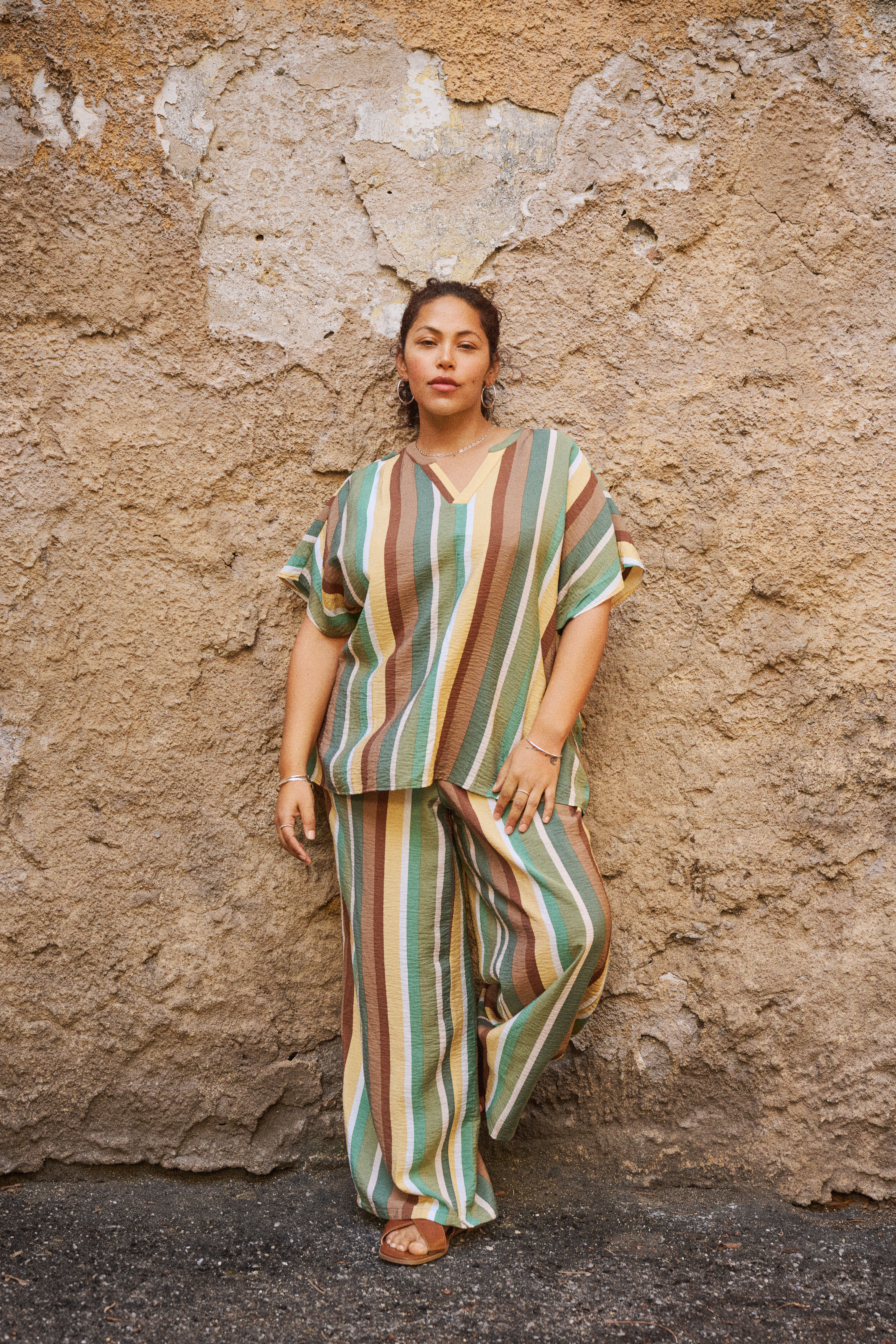 Zestaw w paski, , Model