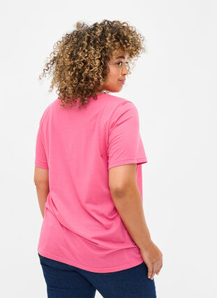 FLASH – koszulka z motywem, Hot Pink Amour, Model image number 1