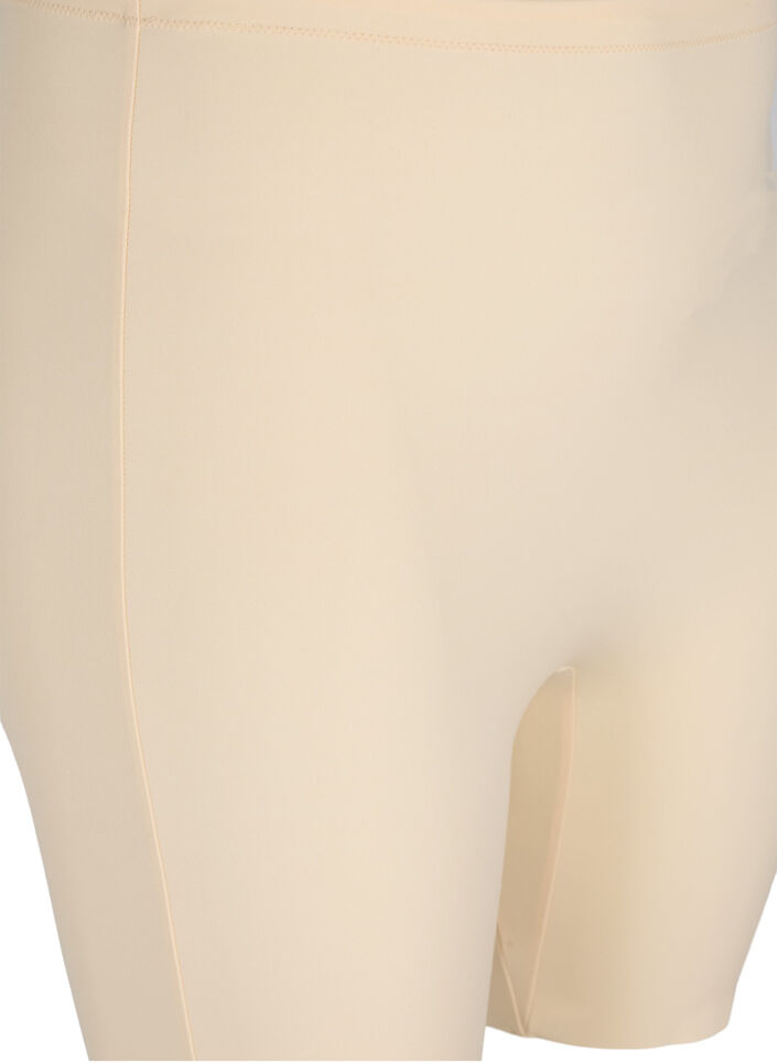 Lekkie szorty modelujace z wysokim stanem, Beżowy, Packshot image number 2