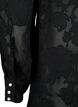 Zakardowa koszula z perlowymi guzikami, Black, Packshot image number 3
