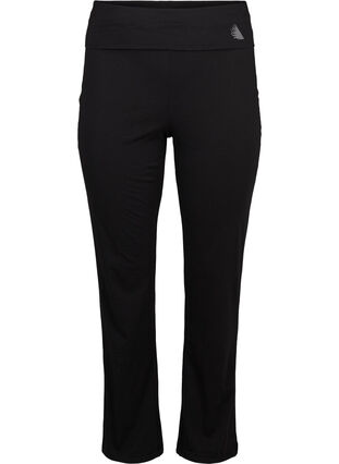 Spodnie sportowe z bawelny, Black, Packshot image number 0