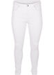 Super waskie jeansy Amy z wysokim stanem, White, Packshot image number 0