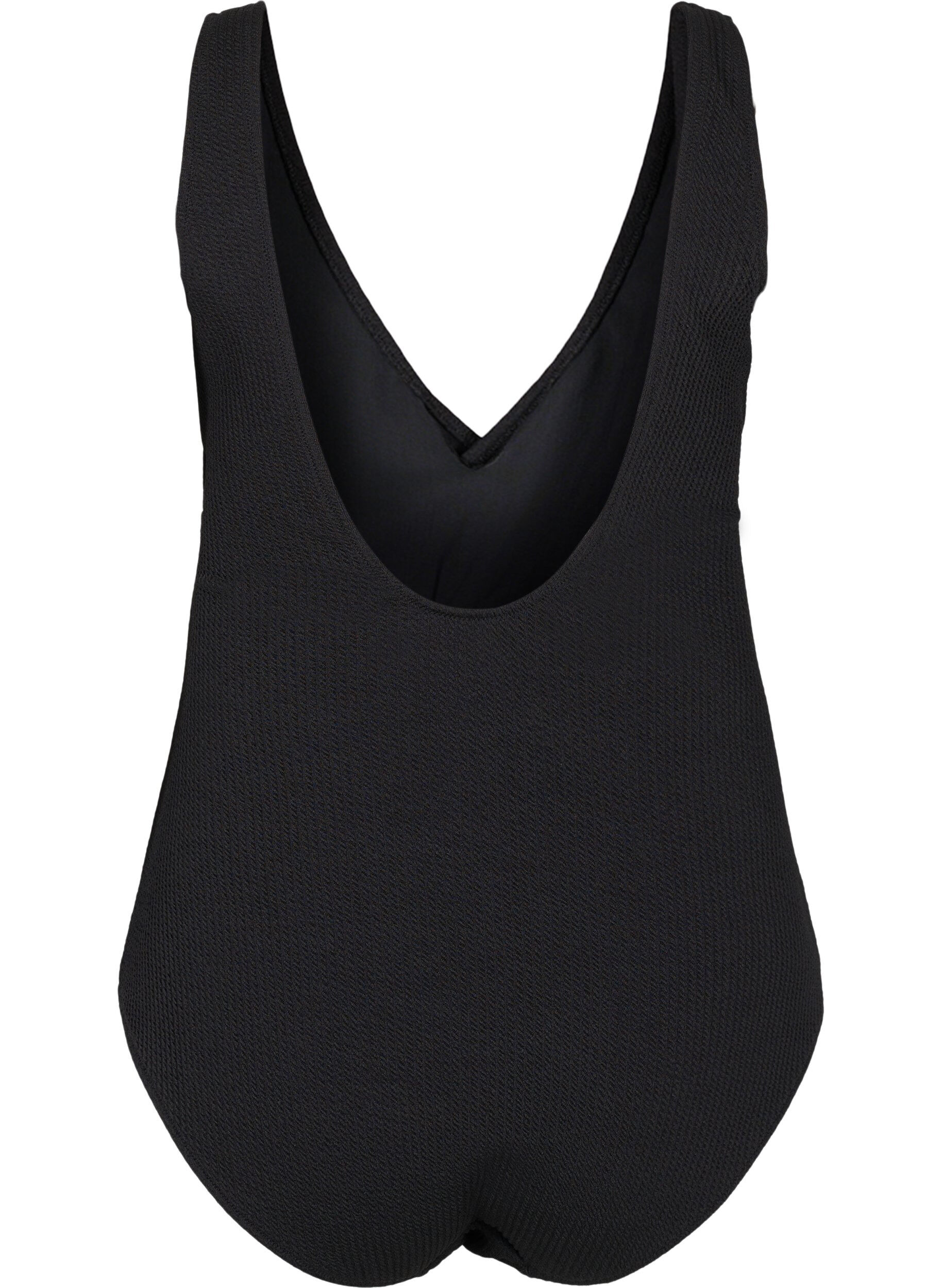 Zizzi Str&oacute;j kapielowy w stylu kopertowym, Black, Packshot image number 1