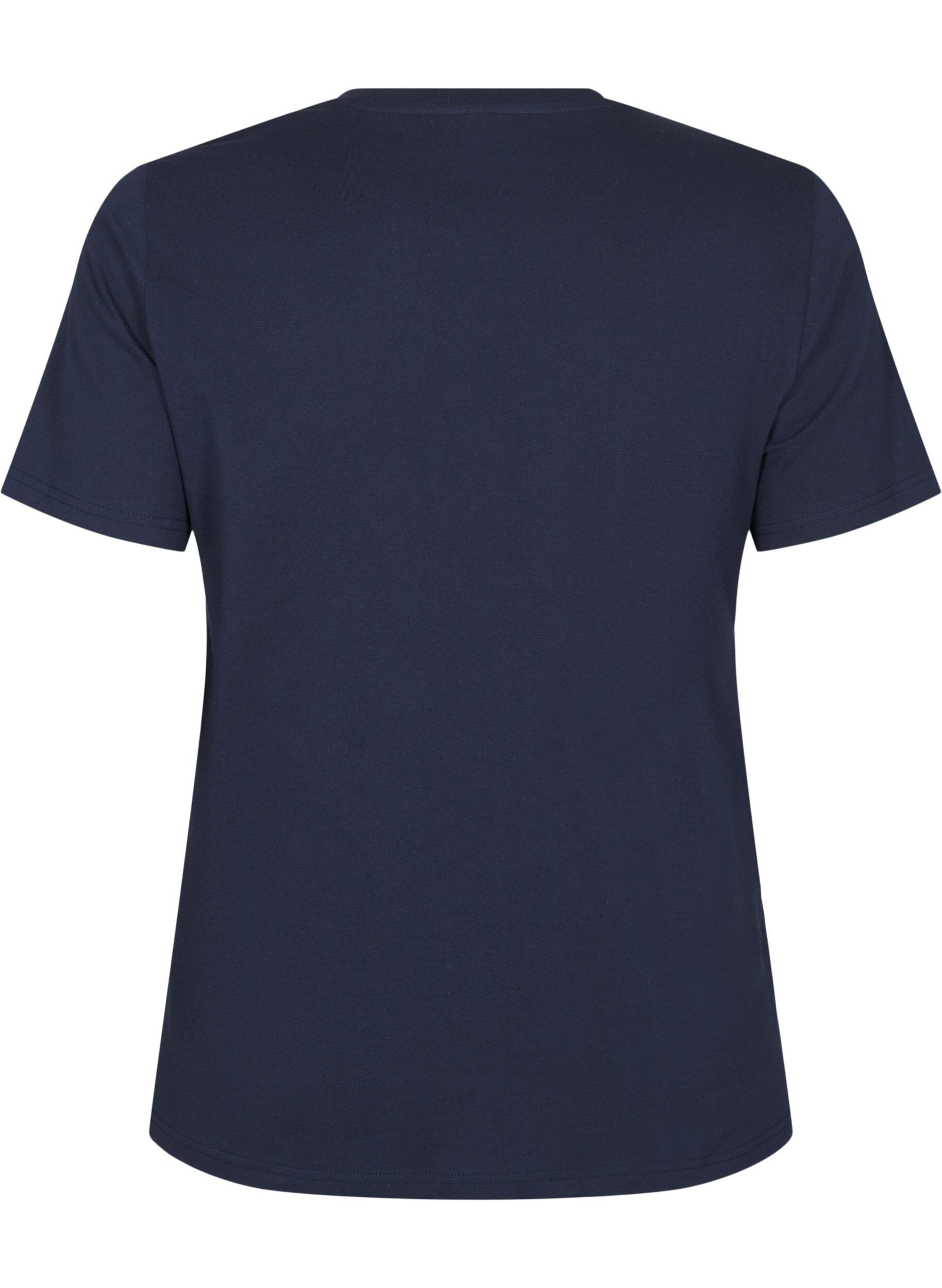 Zizzi T-shirt z bawelny organicznej z nadrukiem, Night Sky Printet, Packshot image number 1