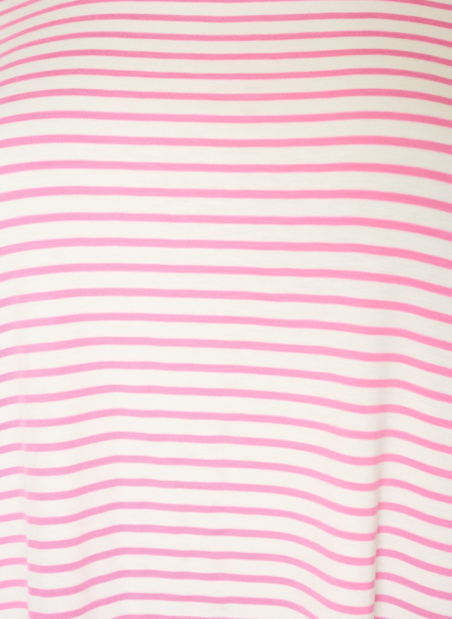 ZizziKoszulka z TENCEL&trade; Lyocell i paskami, R&oacute;żowy, Packshot image number 2