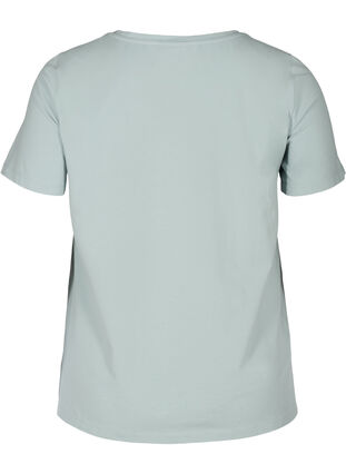 Koszulka typu basic z dekoltem w serek, Gray mist, Packshot image number 1