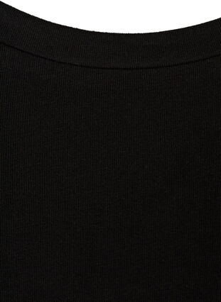 Koszulka z mieszanki bawelny, Black, Packshot image number 2