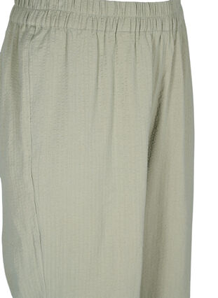 Bawelniane spodnie ze struktura, Seagrass , Packshot image number 2