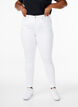 Super waskie jeansy Amy z wysokim stanem, White, Model image number 2