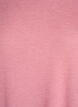 Bluzka z dzianiny z rekawami 3/4, R&oacute;żowy, Packshot image number 2