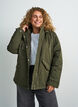 Parka z podszewka i odpinana kapturka, Zielony, Model image number 0