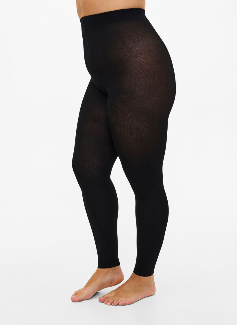Legginsy 200&nbsp;den, Czarne, Model image number 0