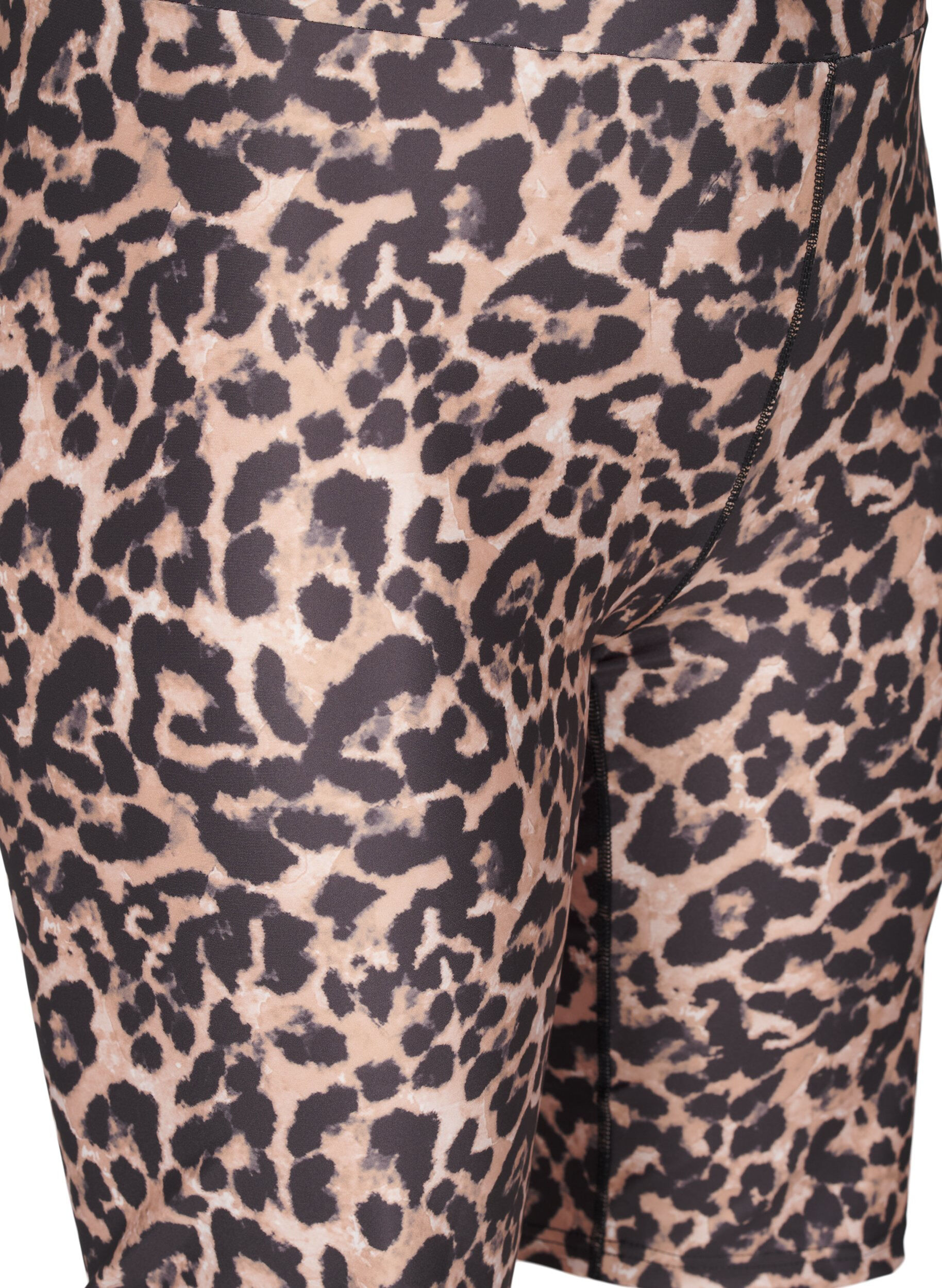 Zizzi Dopasowane szorty z bocznymi kieszeniami, Brązowy, Packshot image number 2