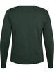 Basicowy T-shirt z dlugim rekawem i okraglym dekoltem, Zielony, Packshot image number 1