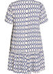 Sukienka z wiskozy z wcieciem, Niebieskie, Packshot image number 1