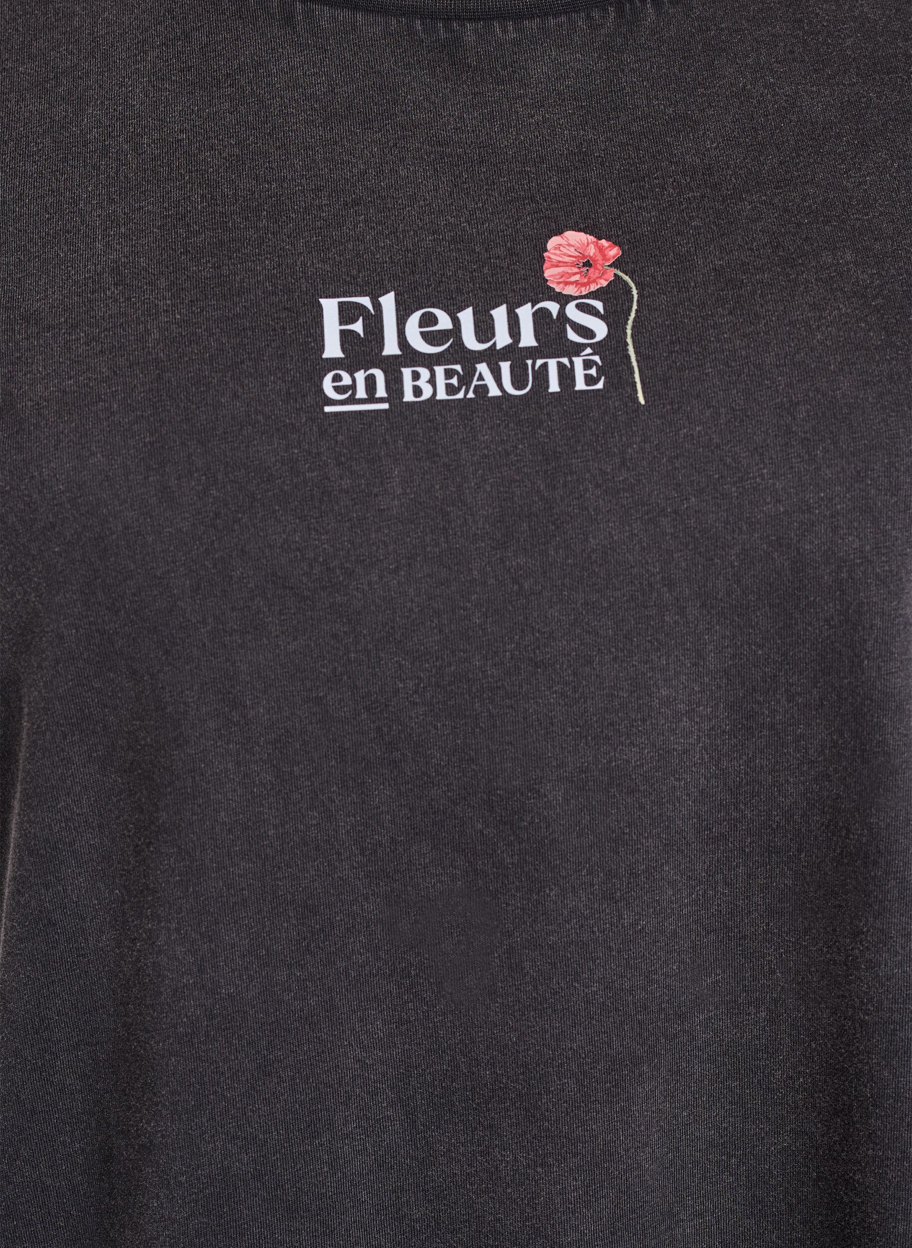 Zizzi Koszulka bawelniana z nadrukiem z przodu i z tylu, 9991, Packshot image number 2