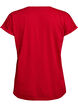 T-shirt z kr&oacute;tkim rekawem z mieszanki bawelny, Czerwony, Packshot image number 1