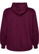 Bluza z kapturem, zamkiem blyskawicznym i kieszeniami, Fioletowy, Packshot image number 1