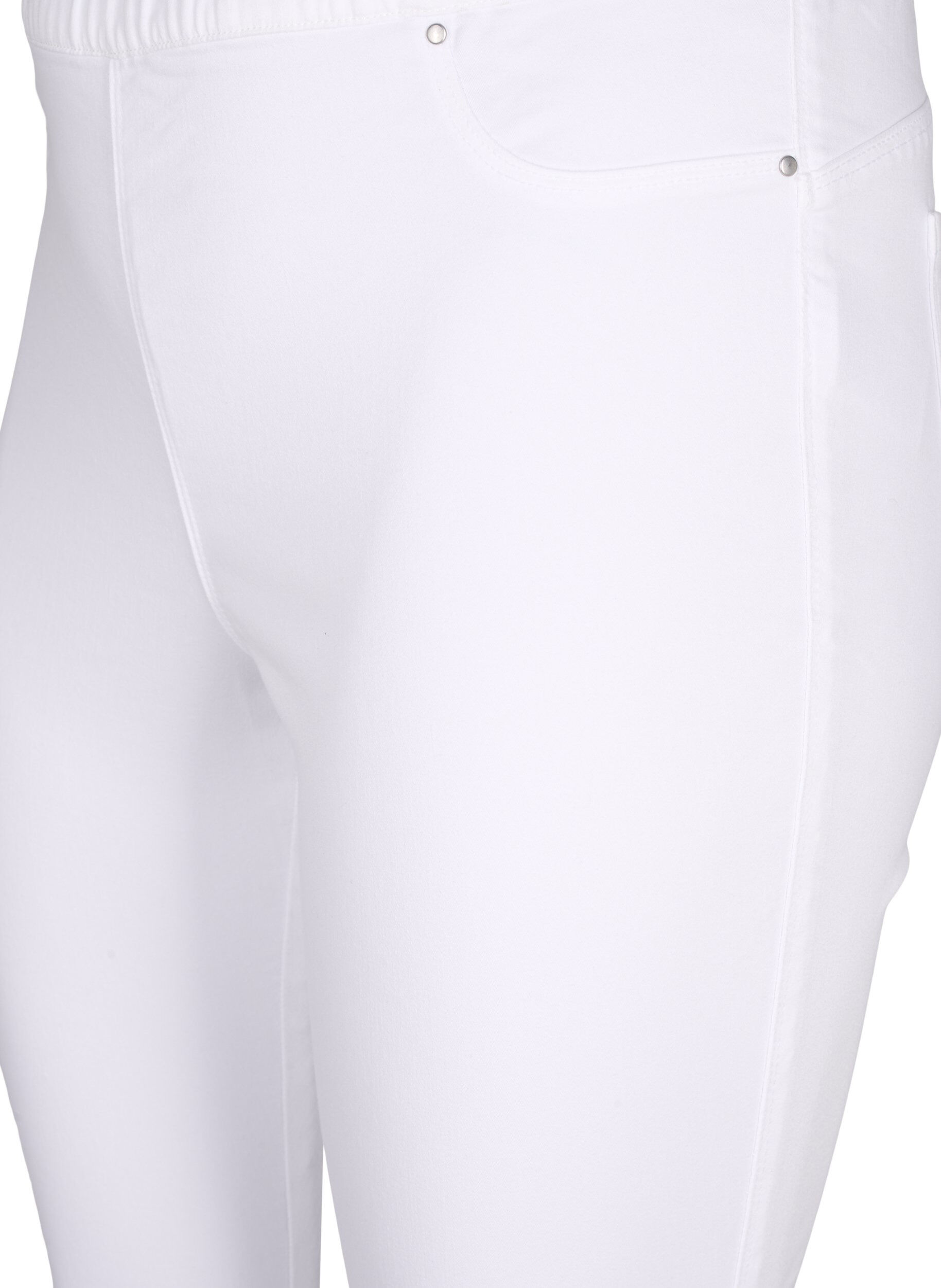 ZizziJegginsy z wysokim stanem, Biały, Packshot image number 2