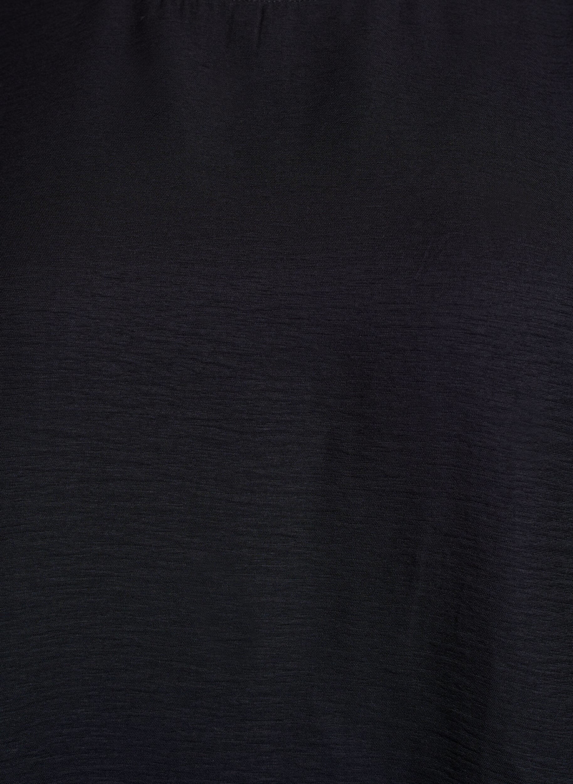 Zizzi Bluzka z kr&oacute;tkimi, szerokimi rekawami, Czarne, Packshot image number 2