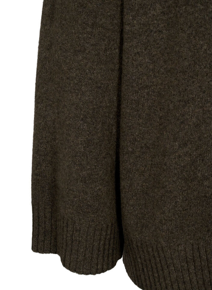 Dzianinowa bluzka z golfem, Sea Turtle Mel., Packshot image number 3