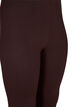 Legginsy z wiskozy w stylu basic, Brązowy, Packshot image number 2