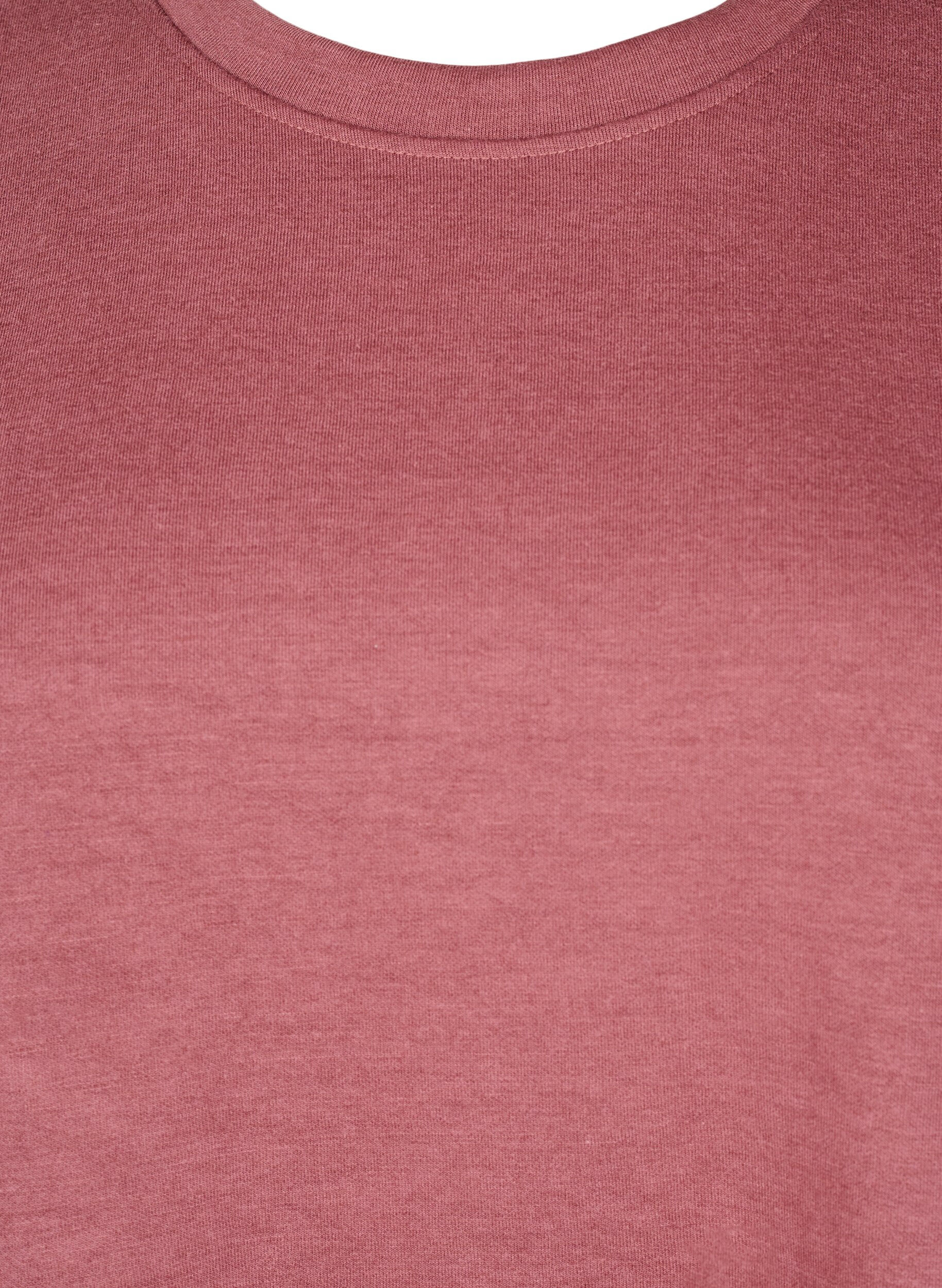 Zizzi FLASH - Bluza z okraglym dekoltem, Brązowy, Packshot image number 2