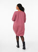 Bawelniana sukienka balonowa z kieszeniami, Różowy, Model image number 2