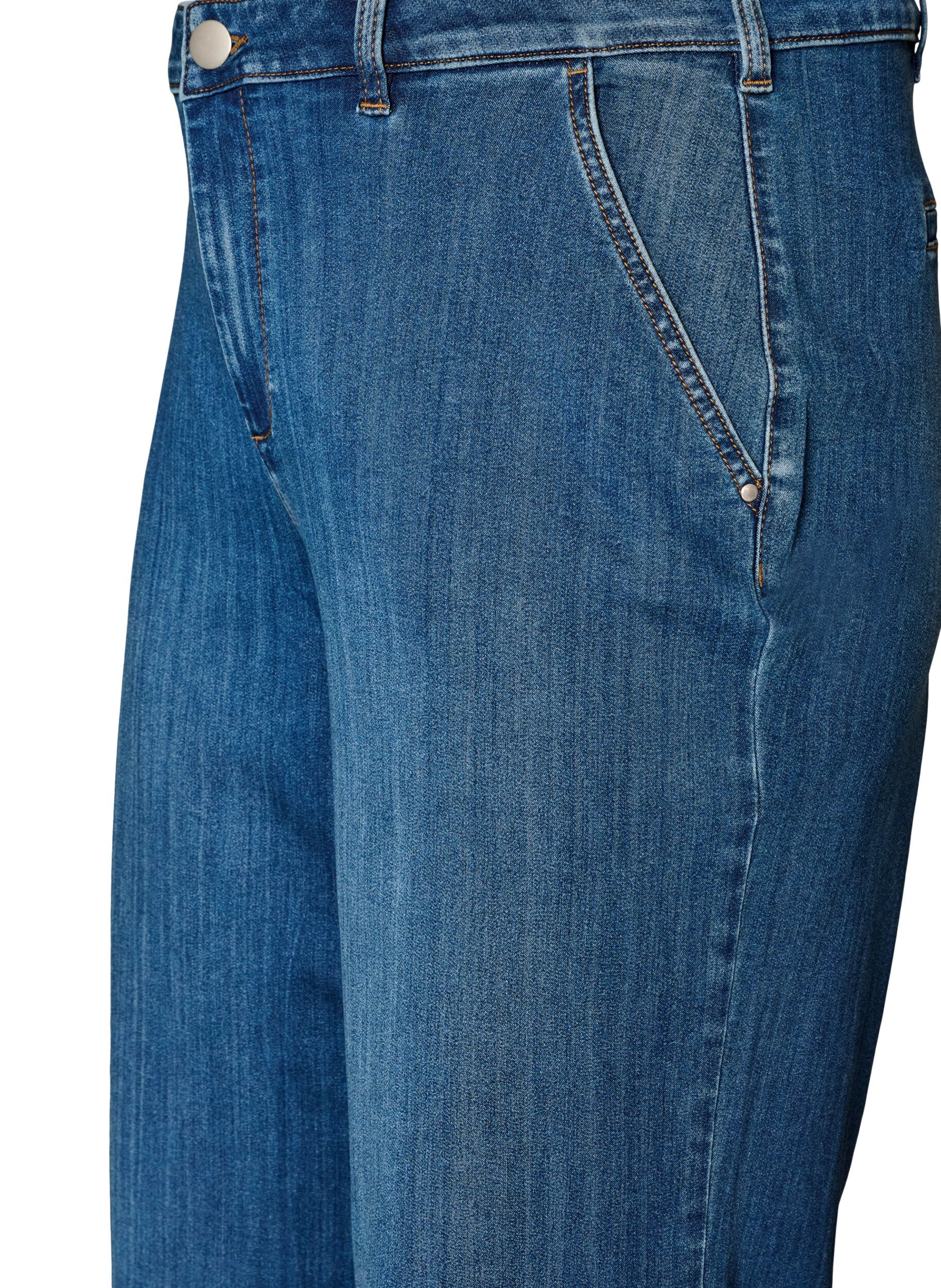 ZizziJeansy Myra o szerokim kroju i wysokim stanie talii, Niebieskie, Packshot image number 2