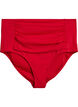 D&oacute;l bikini z wysoka talia, Czerwony, Packshot image number 0