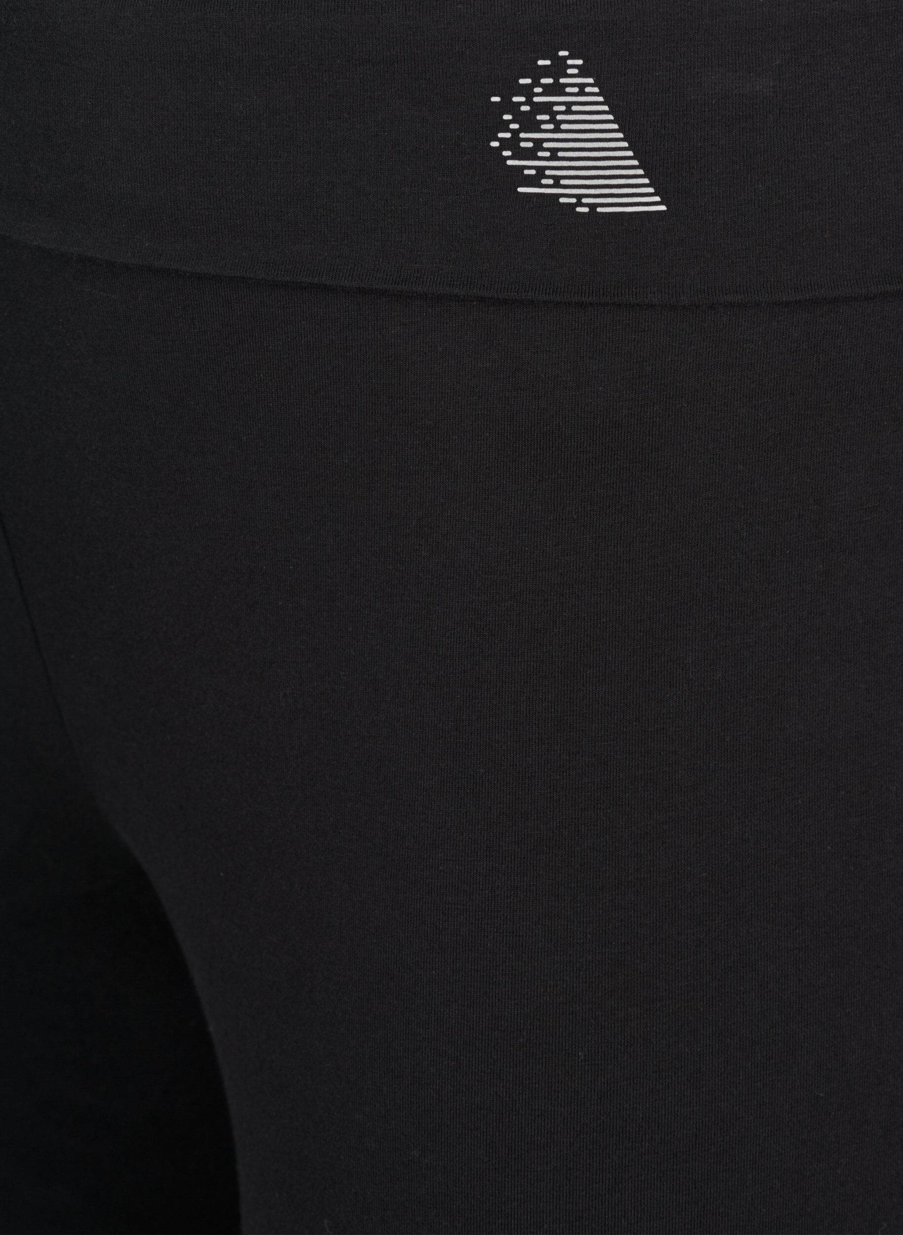 ZizziSpodnie sportowe z bawelny, Czarne, Packshot image number 2